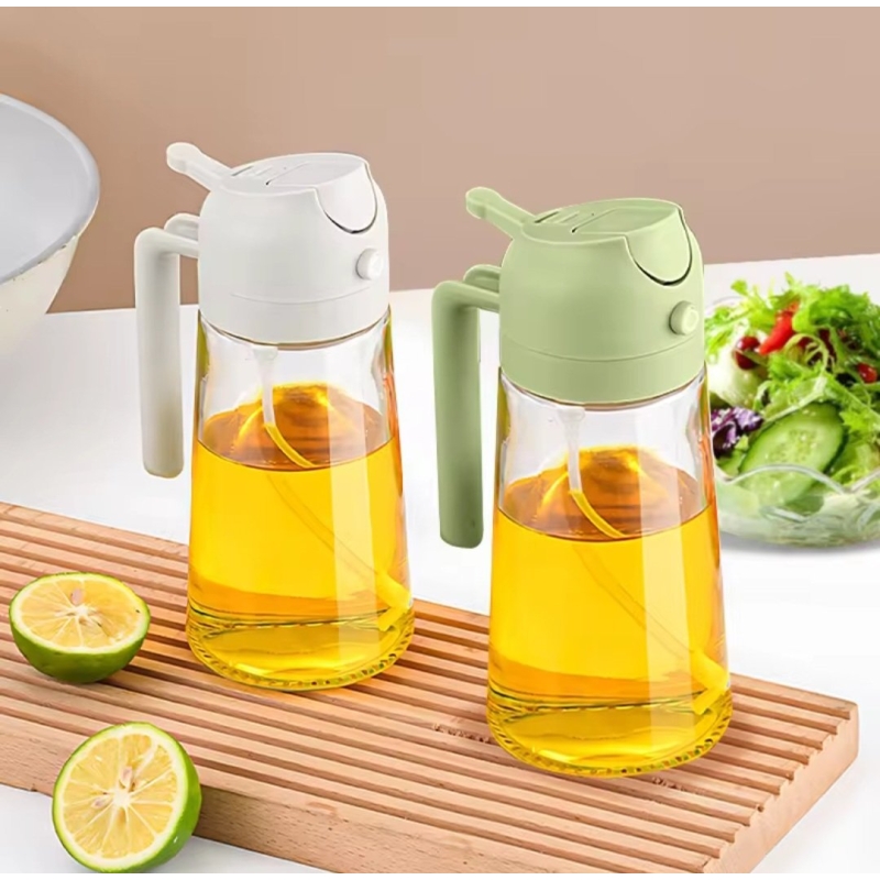 Smart oil spray bottle